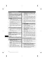 Предварительный просмотр 144 страницы Hilti DC-EX 230/9" Operating Instructions Manual