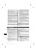 Предварительный просмотр 174 страницы Hilti DC-EX 230/9" Operating Instructions Manual