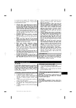 Предварительный просмотр 181 страницы Hilti DC-EX 230/9" Operating Instructions Manual