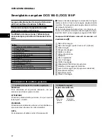 Предварительный просмотр 66 страницы Hilti DCG 180-D Operating Instructions Manual