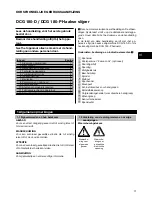 Предварительный просмотр 81 страницы Hilti DCG 180-D Operating Instructions Manual