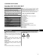 Preview for 225 page of Hilti DCG 180-D Operating Instructions Manual