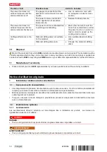 Preview for 16 page of Hilti DCH 150-SL Manual