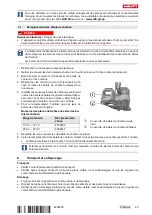 Preview for 27 page of Hilti DCH 150-SL Manual