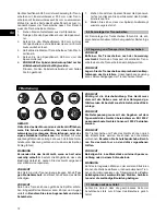 Preview for 17 page of Hilti DCH 300 Operating Instructions Manual