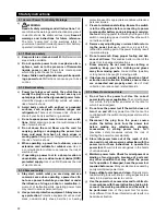 Предварительный просмотр 27 страницы Hilti DCH 300 Operating Instructions Manual