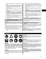 Предварительный просмотр 32 страницы Hilti DCH 300 Operating Instructions Manual