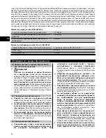 Preview for 89 page of Hilti DCH 300 Operating Instructions Manual