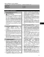 Preview for 166 page of Hilti DCH 300 Operating Instructions Manual