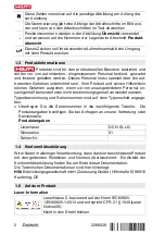 Preview for 8 page of Hilti DCH-SL LG Manual