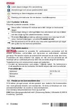 Preview for 50 page of Hilti DCH-SL LG Manual