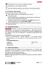 Preview for 55 page of Hilti DCH-SL LG Manual