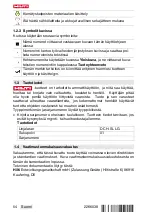 Предварительный просмотр 60 страницы Hilti DCH-SL LG Manual