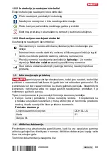 Предварительный просмотр 75 страницы Hilti DCH-SL LG Manual