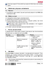 Preview for 89 page of Hilti DCH-SL LG Manual