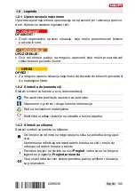 Предварительный просмотр 111 страницы Hilti DCH-SL LG Manual