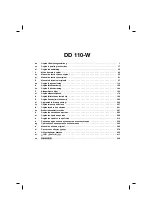 Предварительный просмотр 5 страницы Hilti DD 110-W Original Operating Instructions