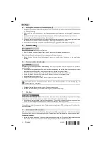 Предварительный просмотр 16 страницы Hilti DD 110-W Original Operating Instructions