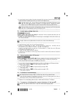 Preview for 17 page of Hilti DD 110-W Original Operating Instructions