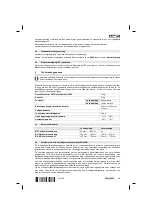 Предварительный просмотр 45 страницы Hilti DD 110-W Original Operating Instructions