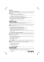 Предварительный просмотр 50 страницы Hilti DD 110-W Original Operating Instructions