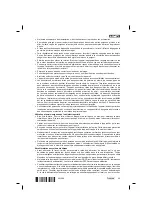 Preview for 59 page of Hilti DD 110-W Original Operating Instructions