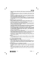 Preview for 91 page of Hilti DD 110-W Original Operating Instructions