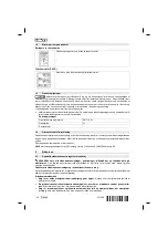 Предварительный просмотр 122 страницы Hilti DD 110-W Original Operating Instructions