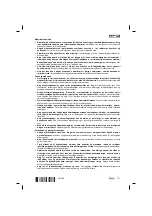 Preview for 123 page of Hilti DD 110-W Original Operating Instructions