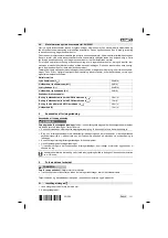 Предварительный просмотр 127 страницы Hilti DD 110-W Original Operating Instructions