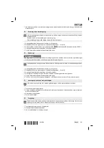 Preview for 131 page of Hilti DD 110-W Original Operating Instructions