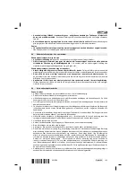 Preview for 139 page of Hilti DD 110-W Original Operating Instructions