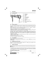 Предварительный просмотр 141 страницы Hilti DD 110-W Original Operating Instructions