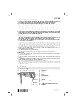 Предварительный просмотр 155 страницы Hilti DD 110-W Original Operating Instructions