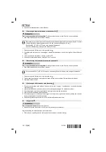 Предварительный просмотр 158 страницы Hilti DD 110-W Original Operating Instructions