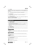 Предварительный просмотр 165 страницы Hilti DD 110-W Original Operating Instructions