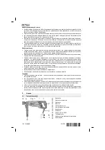 Предварительный просмотр 170 страницы Hilti DD 110-W Original Operating Instructions