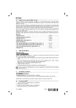 Предварительный просмотр 172 страницы Hilti DD 110-W Original Operating Instructions