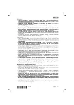 Preview for 183 page of Hilti DD 110-W Original Operating Instructions