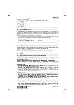 Предварительный просмотр 213 страницы Hilti DD 110-W Original Operating Instructions