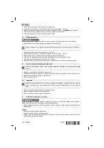 Предварительный просмотр 222 страницы Hilti DD 110-W Original Operating Instructions