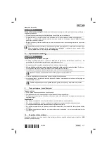 Preview for 223 page of Hilti DD 110-W Original Operating Instructions