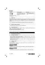 Предварительный просмотр 226 страницы Hilti DD 110-W Original Operating Instructions