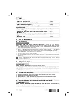 Предварительный просмотр 234 страницы Hilti DD 110-W Original Operating Instructions