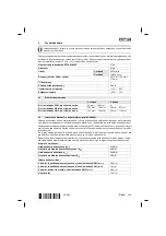 Предварительный просмотр 249 страницы Hilti DD 110-W Original Operating Instructions