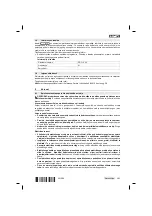 Предварительный просмотр 291 страницы Hilti DD 110-W Original Operating Instructions