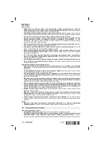 Предварительный просмотр 292 страницы Hilti DD 110-W Original Operating Instructions