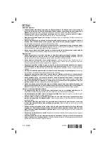 Preview for 322 page of Hilti DD 110-W Original Operating Instructions