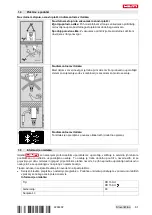 Preview for 69 page of Hilti DD 150?U Manual