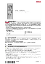 Предварительный просмотр 11 страницы Hilti DD 200 Operating Instructions Manual